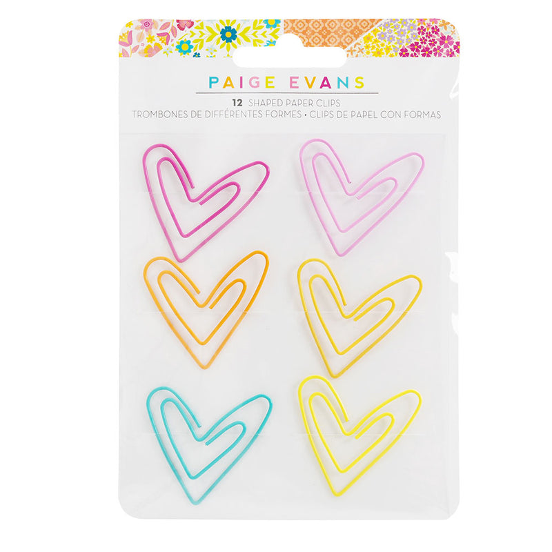 Paige Evans - Splendid - Heart Shaped Paper Clips