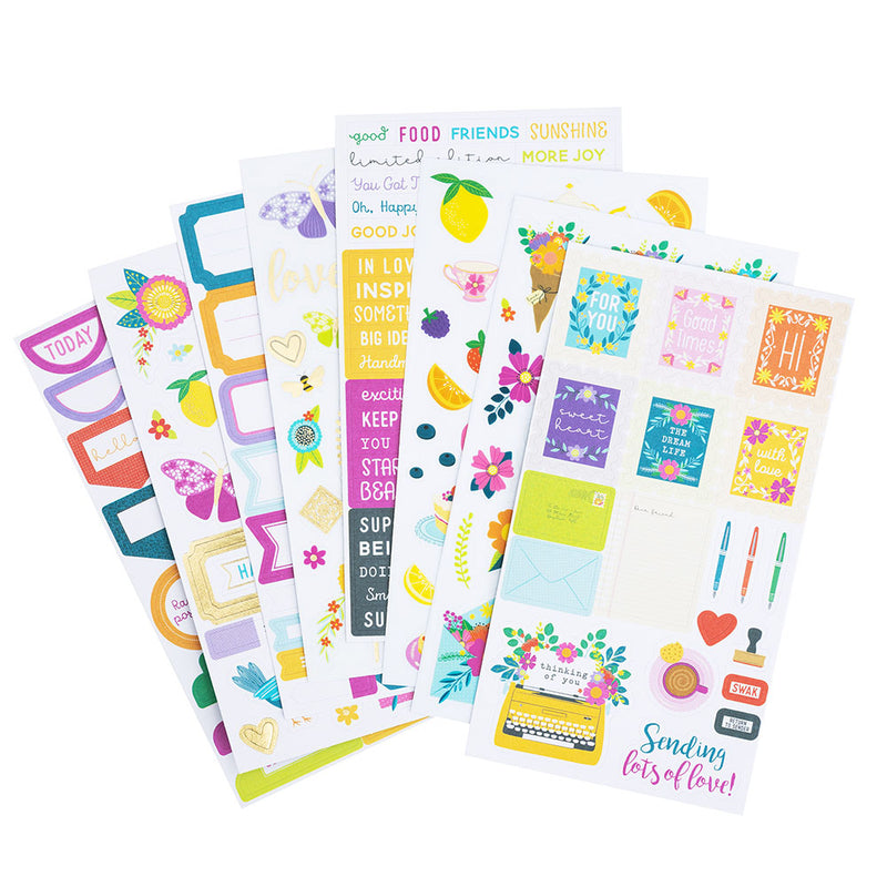 Paige Evans - Splendid - Cardstock Sticker Book