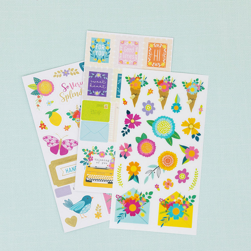 Paige Evans - Splendid - Cardstock Sticker Book