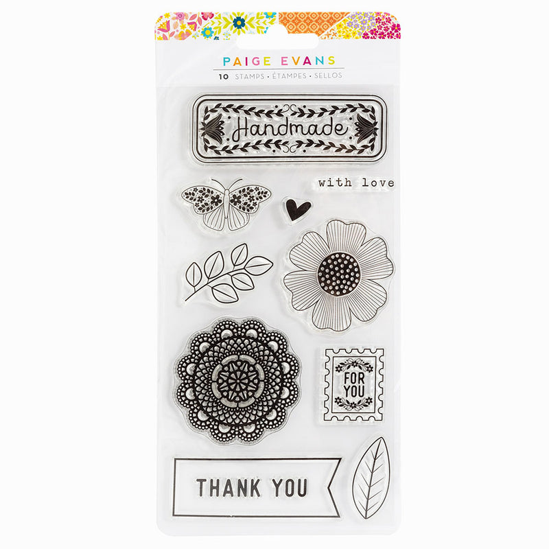 Paige Evans - Splendid - Clear Acrylic Stamps