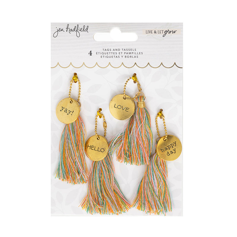 Jen Hadfield - Live and Let Grow - Embellishments - Tassels