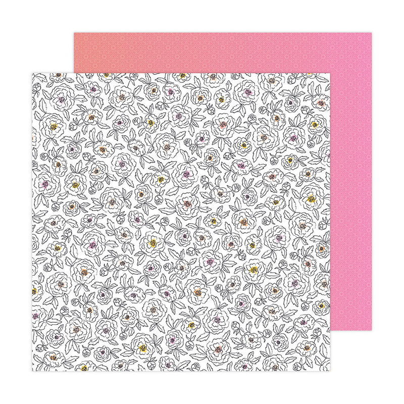 Paige Evans - Garden Shoppe - 12 x 12 Double Sided Paper - Paper 5