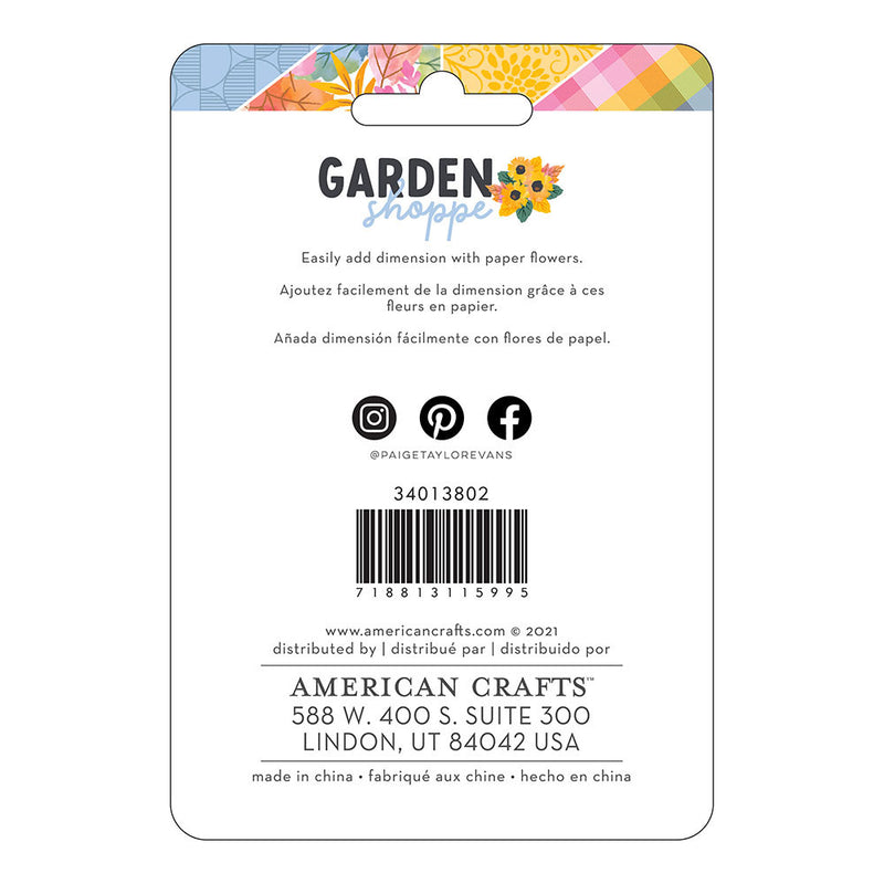 Paige Evans - Garden Shoppe - Stickers - Dimensional Butterflies