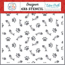 Echo Park - Pets Collection - 6 x 6 Stencils - Feline Good