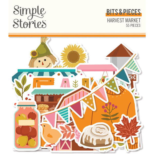 Simple Stories - Harvest Market - Ephemera - Bits and Pieces