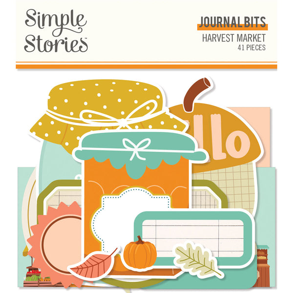 Simple Stories - Harvest Market - Ephemera - Journal Bits