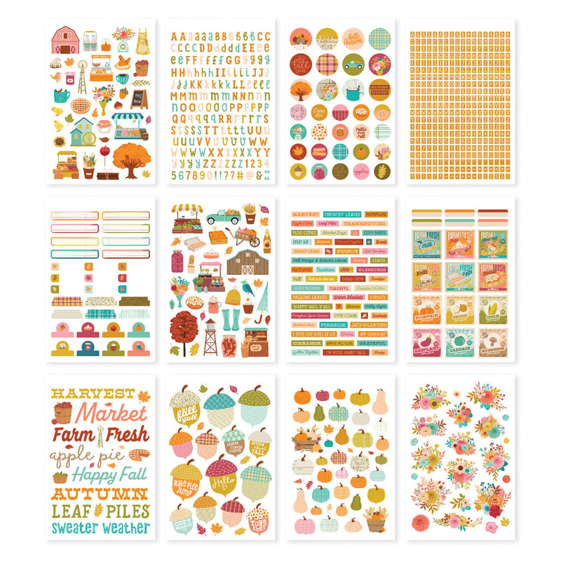 Simple Stories - Harvest Market - Sticker Book