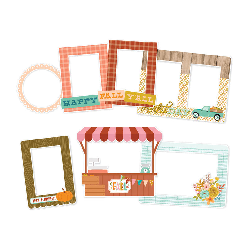 Simple Stories - Harvest Market - Chipboard Frames