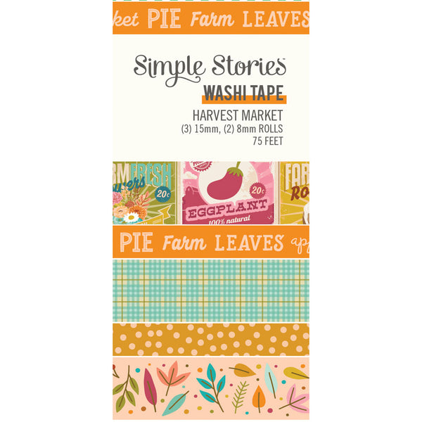 Simple Stories - Harvest Market - Washi Tape