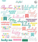 Pinkfresh Studio - Delightful - Ephemera Pack - Titles