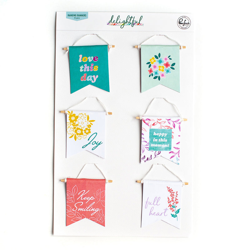 Pinkfresh Studio - Delightful - Hanging Banners