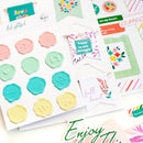 Pinkfresh Studio - Delightful - Puffy Stickers - Wax Seals