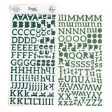 Pinkfresh Studio - Simply the Best - Puffy Stickers - Alpha