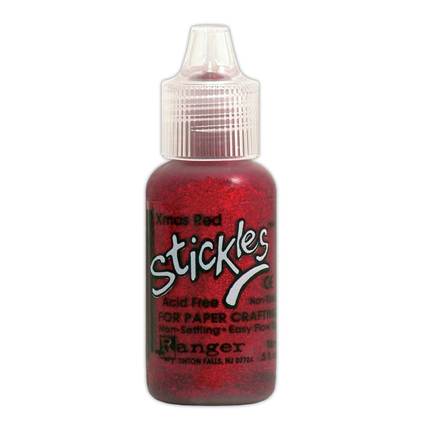 Ranger - Stickles Glitter Glue .5oz - Christmas Red