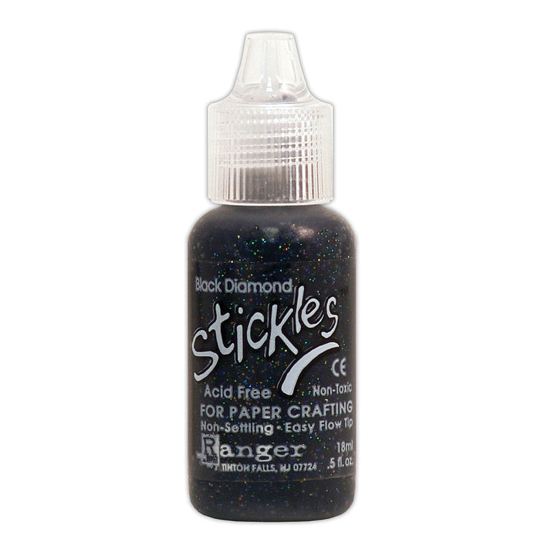 Ranger - Stickles Glitter Glue .5oz - Black Diamond