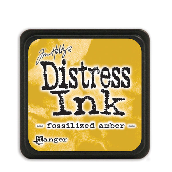 Tim Holtz - Distress Mini Ink Pad - Fossilised Amber