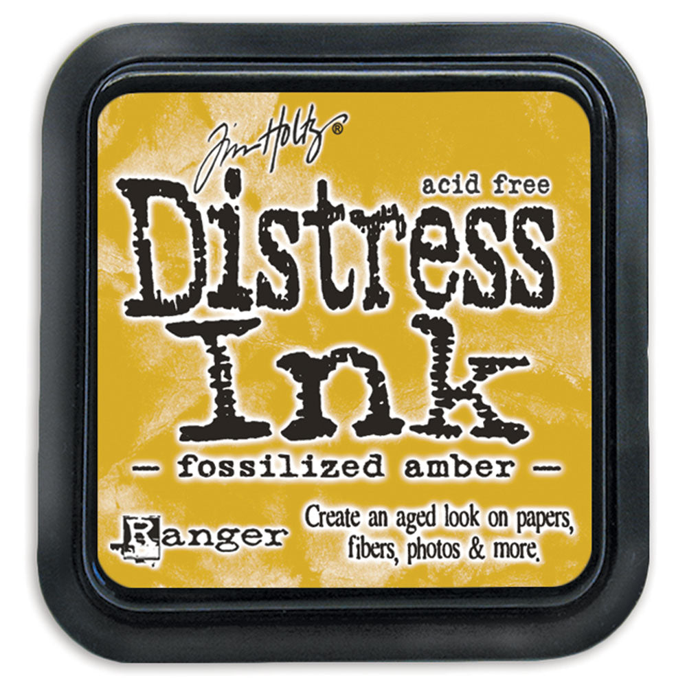 Tim Holtz - Distress Ink Pad - Fossilized Amber