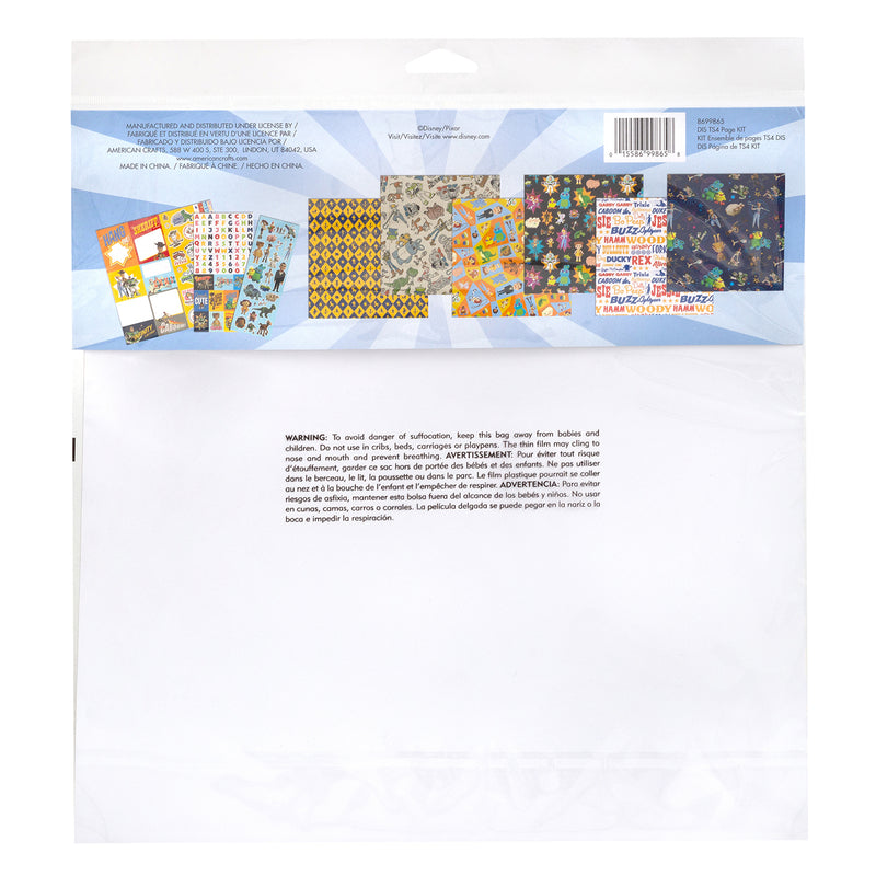 PAGE KIT - DISNEY - TOY STORY 4 - (150 PIECE)