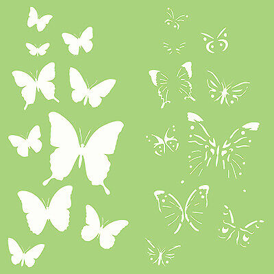 Kaisercraft - 6x6 Designer Template - Butterflies